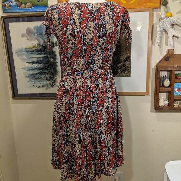 Free People Miss Right Cutout Skater Dress SZ XS - Picture 11 of 14